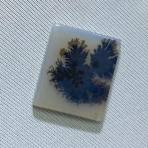 Designer Achat!! Dendritenachat, Edelstein Cabochon Dendritenachat Rechteck Halbedelstein für die Schmuckherstellung Handgemacht: 16 x 13 mm