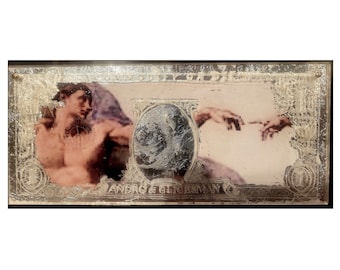 Art Series -"Commodify or Die"  Creation of Man