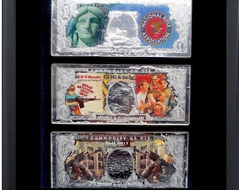 Art Series -"Commodify or Die" - NRA collection of 3