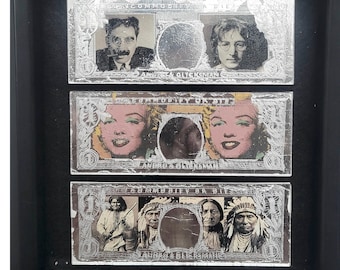 Art Series -"Commodify or Die" - collection of 3