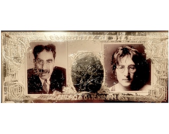 Art Series -"Commodify or Die" - Marx and Lennon