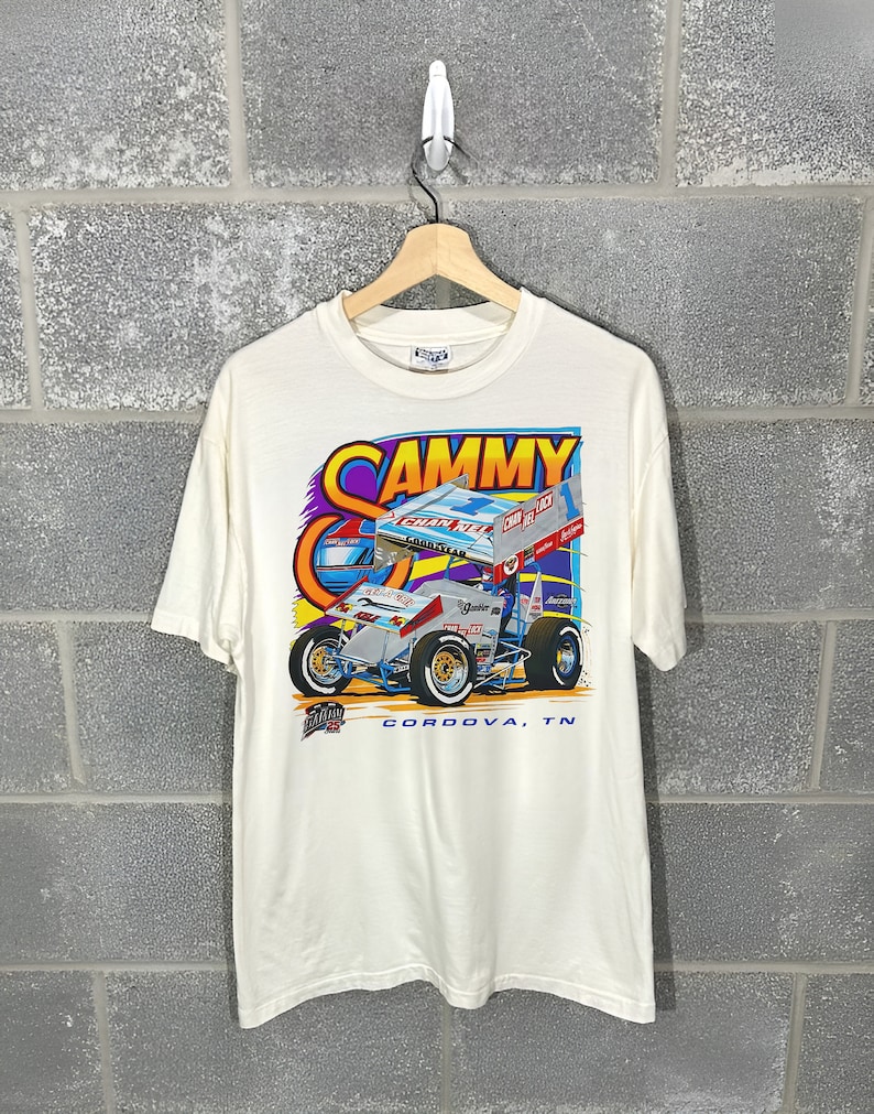 Vintage 1997 Sammy Swindell 25th Anniversary Channellock Sprint Car T ...
