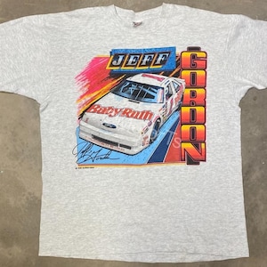 Vintage 1992 Jeff Gordon Nascar Busch Series T-Shirt, Jeff Gordon Shirt, Jeff Gordon T-Shirt, Nascar Tee, Gift For Father, Gift For Mother