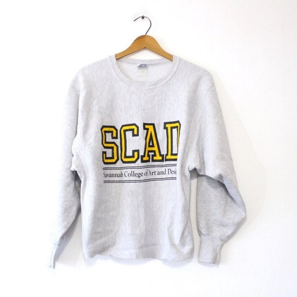 Vintage Savannah College of Art and Design Crop Sweatshirt, Scad Shirt, SCAD Sweater, Scad Fan Shirt