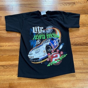 Vintage 90s Rusty Wallace Nascar Racing T-Shirt, Rusty Wallace Shirt, Nascar Shirt, 90s Nascar T-Shirt, Gift For Father, Gift For Mother