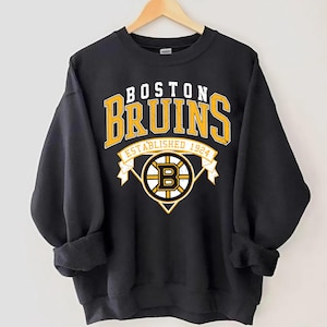 90s Boston Bruins Sweatshirt Crewneck, Vintage Bruins shirt, Boston Hockey Fan shirt, Hockey Tee, Bruins Sweatshirt, Boston Hockey Shirt