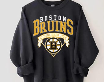 90s Boston Bruins Sweatshirt Crewneck, Vintage Bruins shirt, Boston Hockey Fan shirt, Hockey Tee, Bruins Sweatshirt, Boston Hockey Shirt