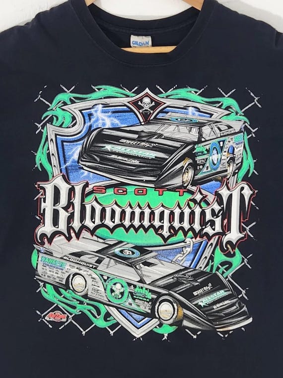 トップス 90s Scott Bloomquist RacingTee s-l1200.png