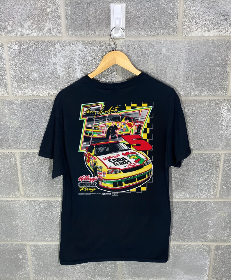 Vintage 90s Terry Labonte NASCAR Racing T-Shirt, Terry Labonte Shirt, Terry Labonte Sweater, Nascar Shirt, Gift For Father, Gift For Mother bild 3