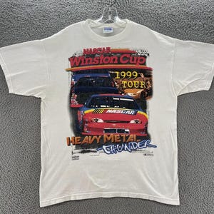 Vintage 90s NASCAR Winston Cup Champion Racing T-Shirt T-shirt, Winston Cup Shirt, 90s Nascar Shirt, Gift For Father And Mother