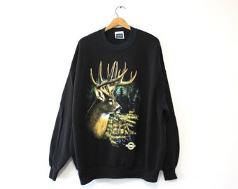 Vintage American Wildlife Forever Deer Stag Sweatshirt, Deer Stag Shirt, Deer Stag Hooide, Deer Stag Fan Gifts, Gift For Her, Gift for Him
