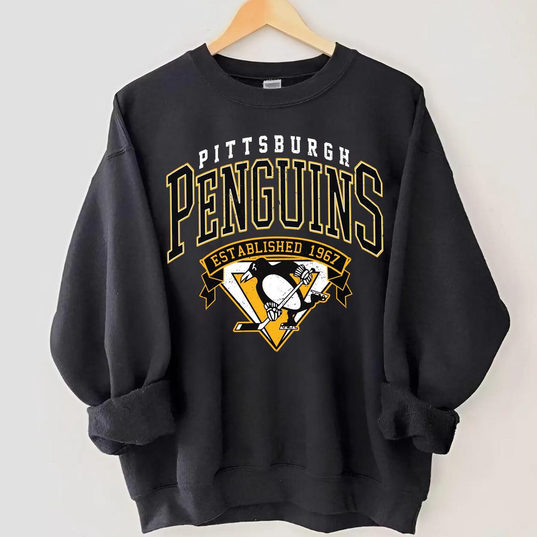 Pittsburgh Penguins - Est 1967 Hoist Premium Adult T-Shirt – Old Glory