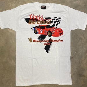 Vintage 1988 Bill Elliott NASCAR Winston Cup ChampionT-Shirt, Bill Elliott Shirt, Bill Elliott T-Shirt, Gift For Father, Gift For Mother