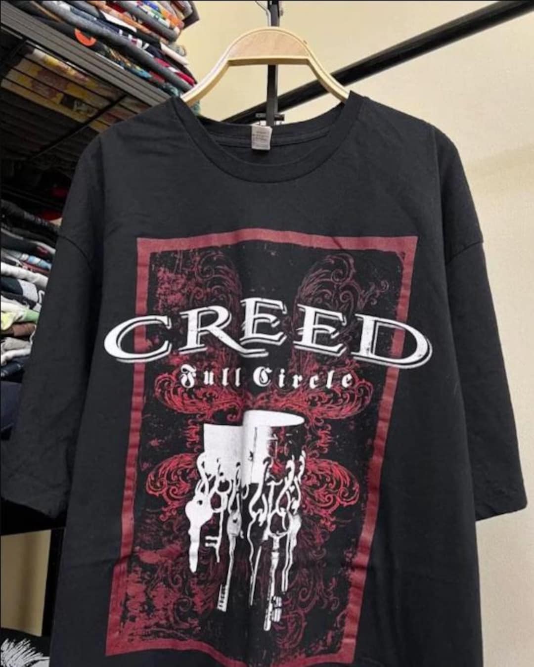 Retro Creed Metal Shirt, Creed Band Tshirt, Creed Band Fan Shirt, Creed ...