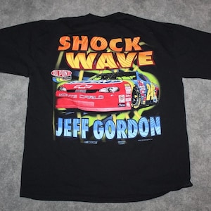 Vintage 90s Jeff Gordon Nascar Racing T-Shirt, Jeff Gordon Shirt, 90s Nascar Shirt, Nascar T-Shirt, Gift For Father, Gift For Mother