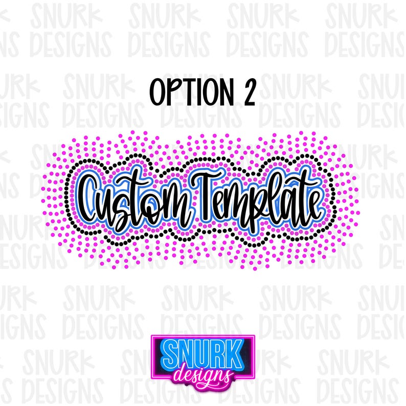 Custom Rhinestone Template Digital Download Only Etsy