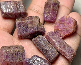 Corundum Crystals ,Natural crystals lot from Pakistan Kohistan mine , 100 grams .Loose gemstone .