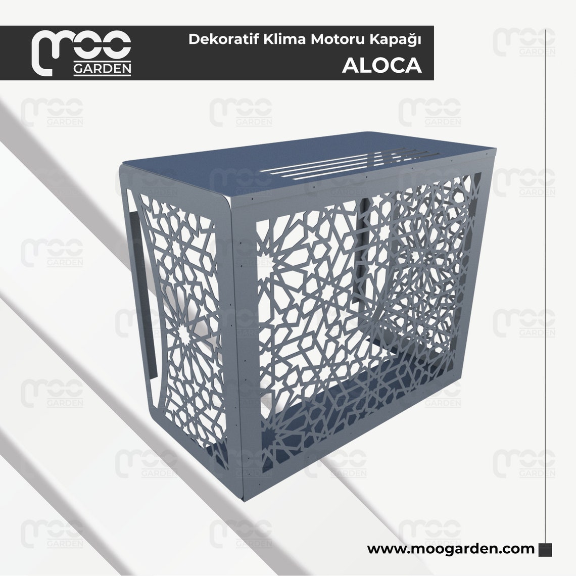 Decorative Air Conditioner Cover Metal Laser Cut Air Etsy