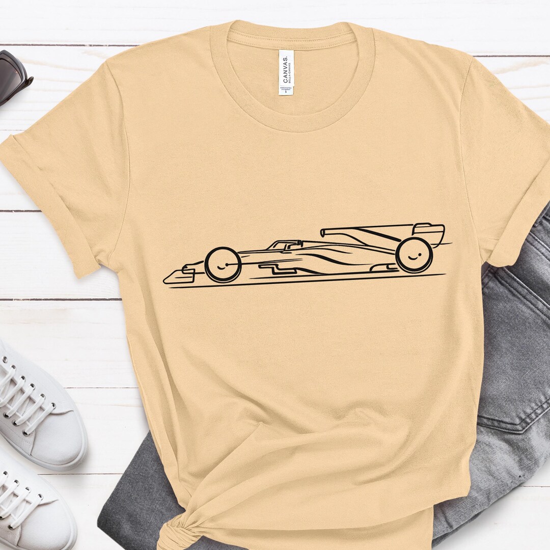 Simple Racing Shirts Minimalist Race Car Shirt Motorsport Racing Tee Speed Lover Gift Racing ...