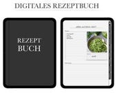 Digitales Rezeptbuch, Digitales Kochbuch, Recipe Book,  GoodNotes Kochbuch, Notability Kochbuch,  Rezept Journal, Meal Planner, Rezeptebuch