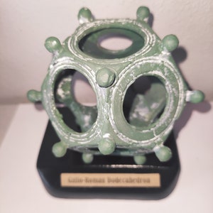 Roman Dodecahedron Replica/ METAL version (9 - 9,5 cm)