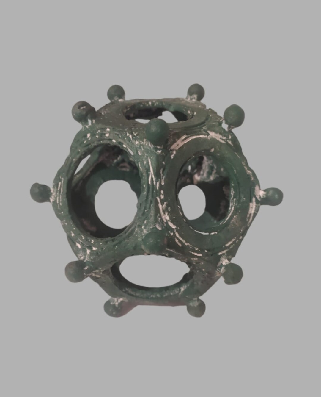 Roman Dodecahedron Replica METAL Version 9 9 5 Cm Etsy