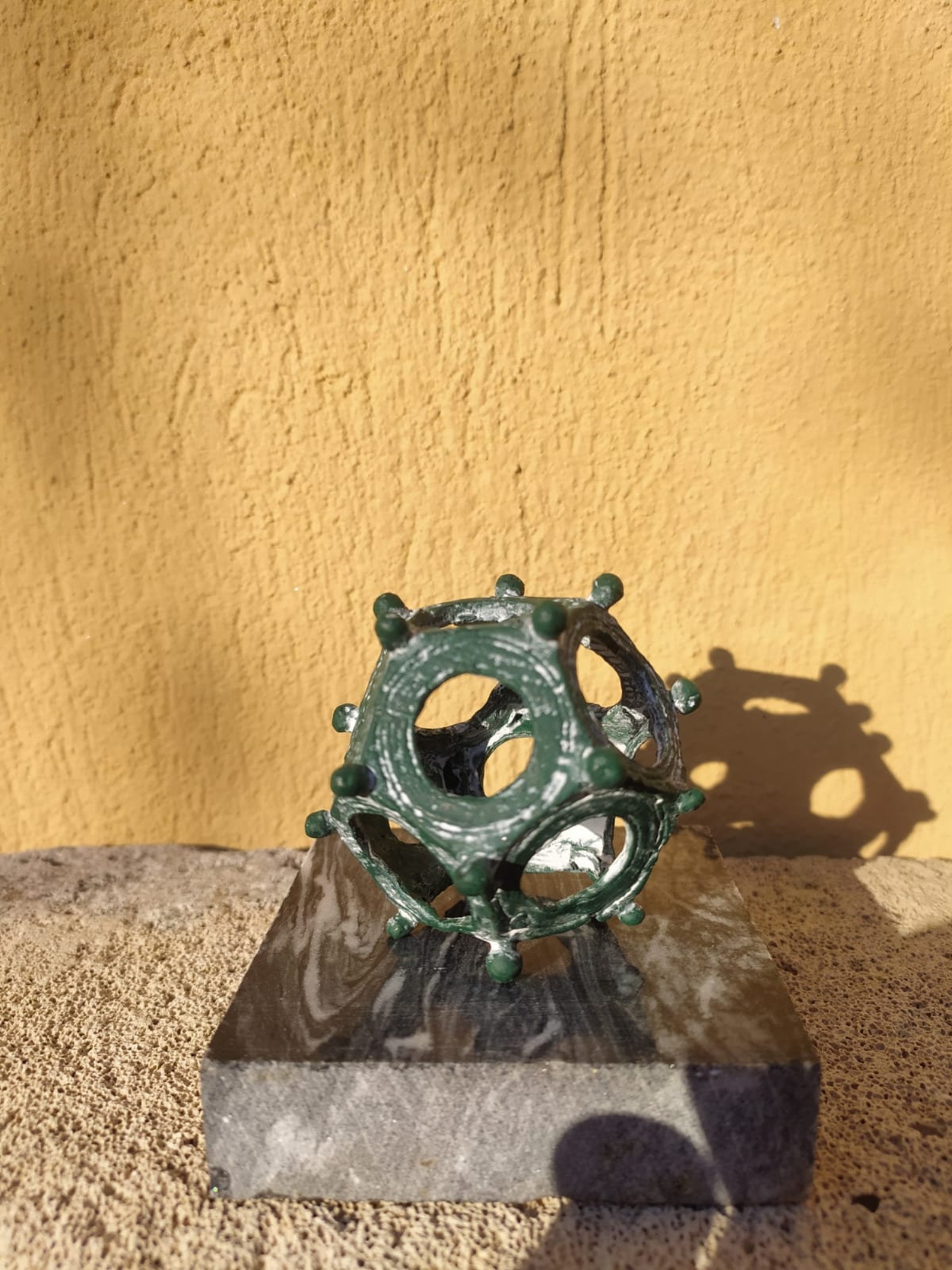 Roman Dodecahedron Replica/ METAL Version Etsy