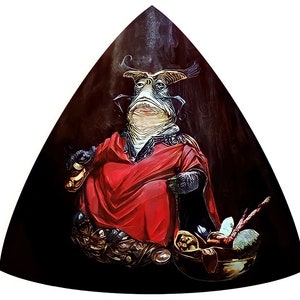 FARSCAPE CANVAS Painting of RYGEL