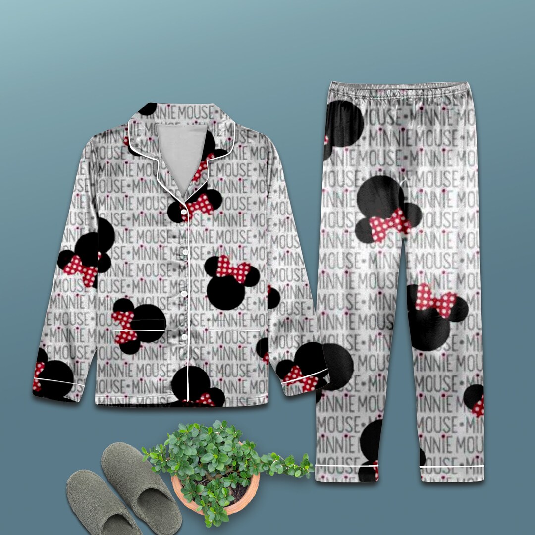 Disney Christmas Mickey Pajamas Set Family Disney Pajamas Etsy