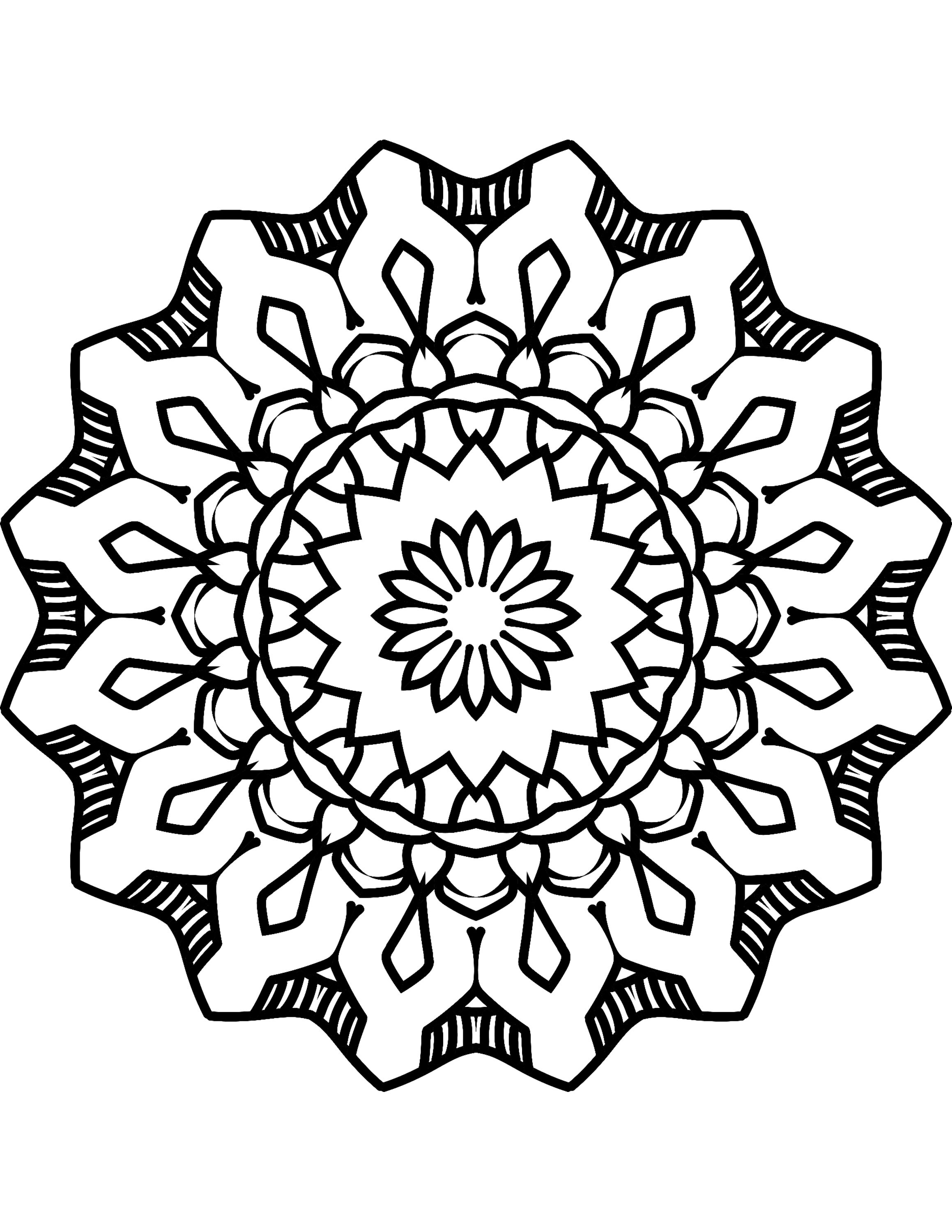 100 Beautiful Mandalas Coloring Book Etsy