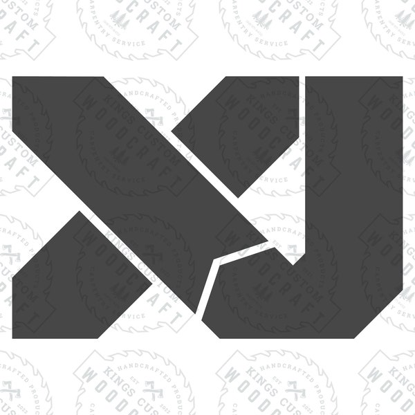Jeep XJ Graphic SVG
