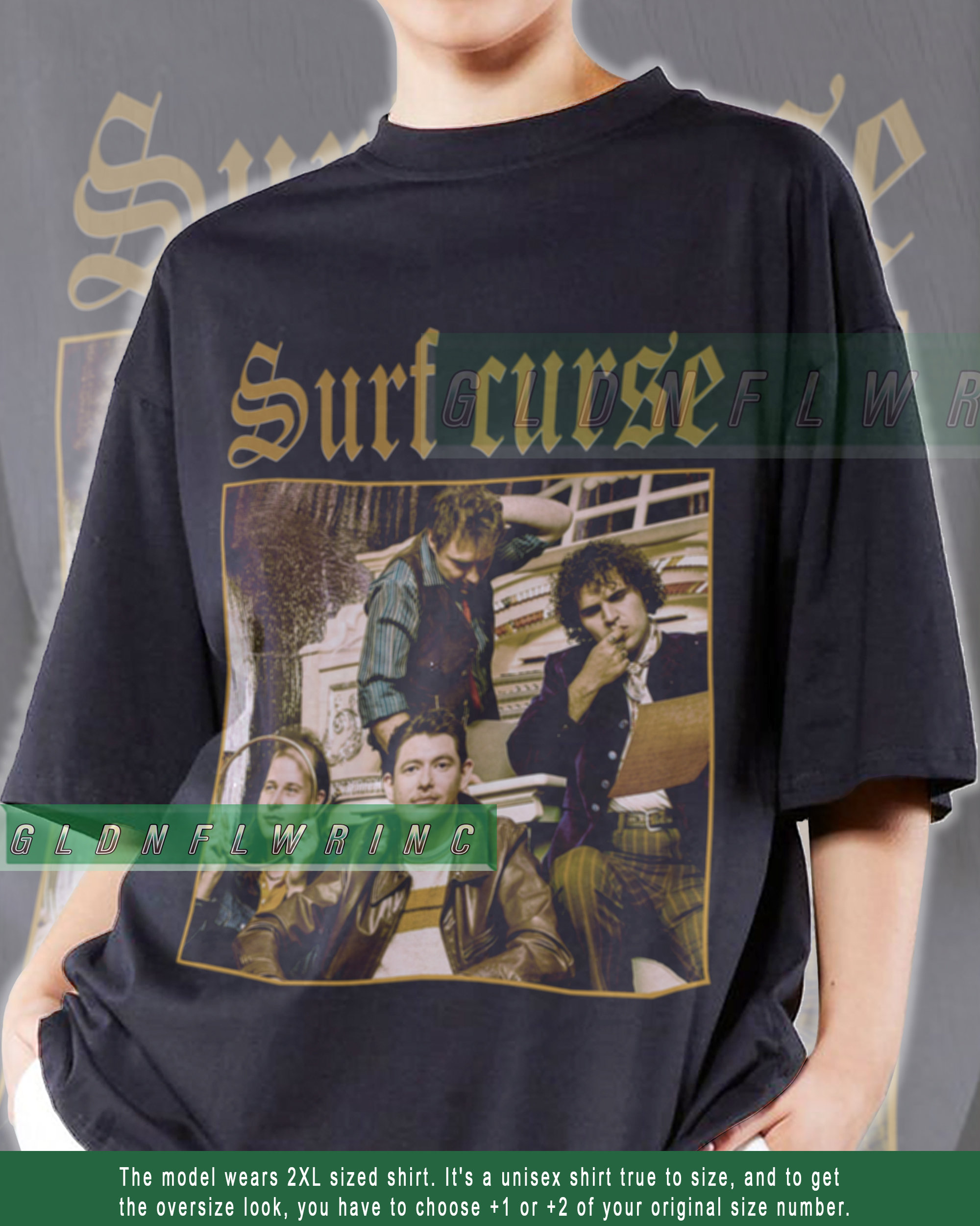 Dem mund Tolk Limited Surf Curse Shirt Vintage 90s Surf Curse T-shirt - Etsy