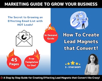 Gids voor leadmagneten: e-maillijstmarketingsjablonen (digitale download)