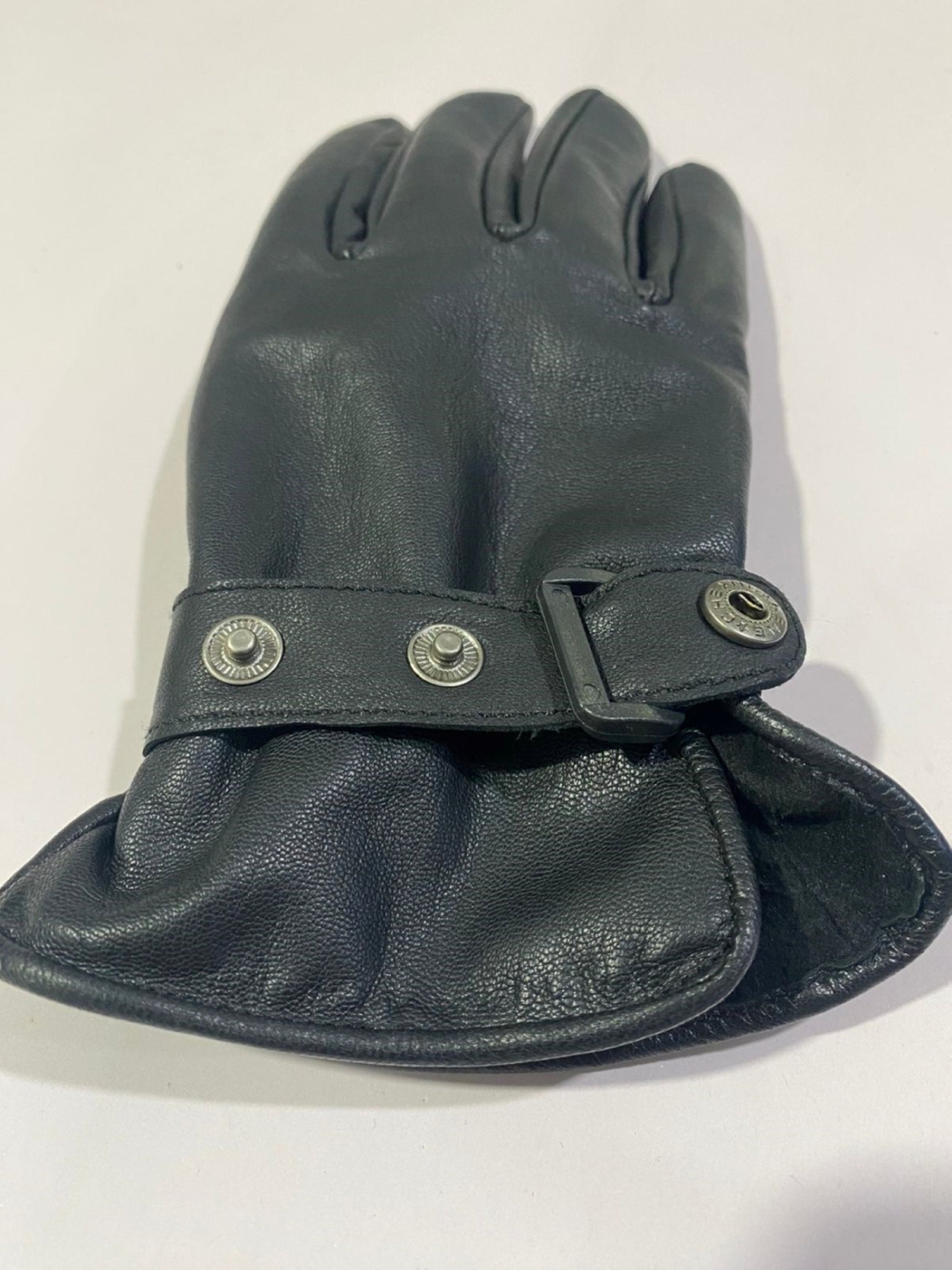 Leather Gloves for Men Unique Men's Black Leather Gloves Etsy UK