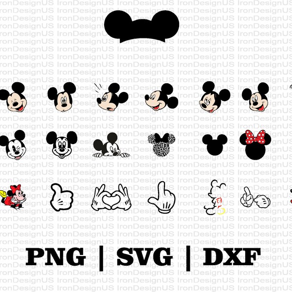 Mickey Mouse Cricut Free - Etsy