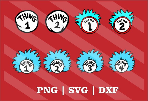 Thing 2 Icon Thing 1 And Thing 2 Outline
