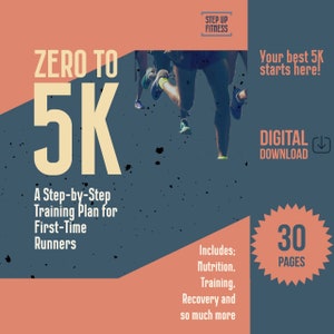 How to run 5K | 12 Week Training Plan | Guidance for First-Time Runners | Running eBook | Zero to 5K