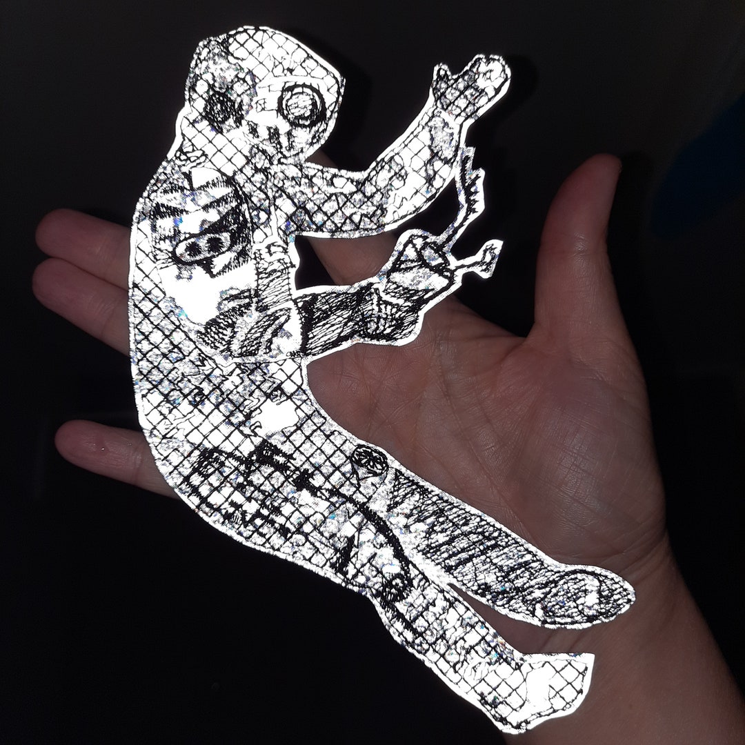 Astronaut Reflector Embroidered Patch, Space Patch Iron On - Etsy