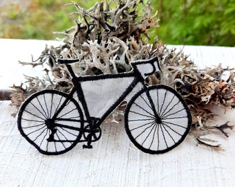 Écusson brodé vélo
