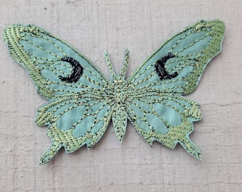 Luna mal sy-på broderad lapp applikation