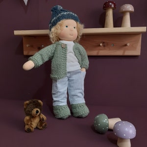 Sevimli orjinal waldorf bebek