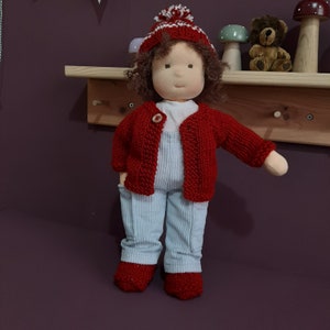 Sevimli orjinal waldorf bebek