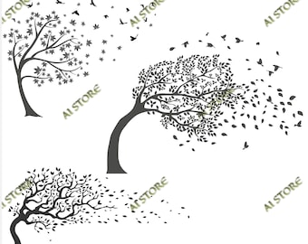 Tree of Life svg,Tree svg, forest svg bundle, woodland svg, camping svg, bare tree svg, tree branch svg, cut file for cricut and silhouette