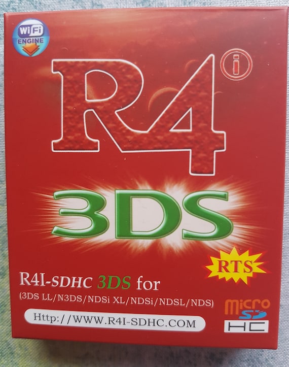 Lao Udled mængde af salg R4 RTS 3DS Cards Free Shipping... - Etsy