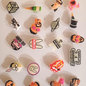 20PCS Glow in the Dark Cartoon Shoe Charms – High Quality Clog Accessories for Croc Style Shoes – Fun and Unique Gift for Kids & Adults