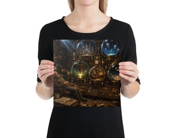 The Machine That Dreams - Canvas
