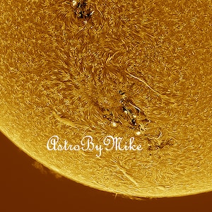 Sun Art, wall art, sun photograph, solar flares, sun room decor, housewarming gift