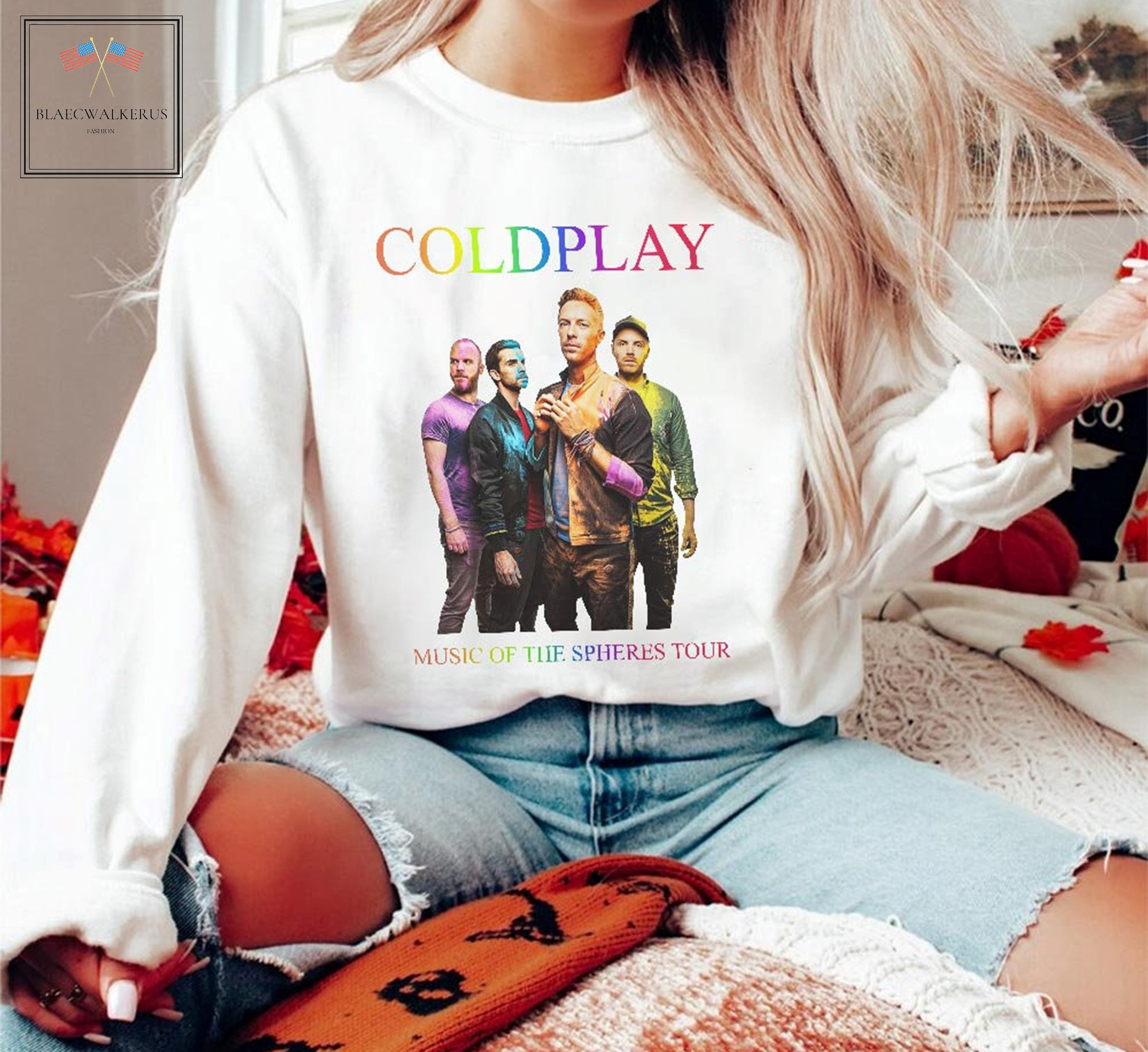 Coldplay Music of the Spheres Tour 2023 Double Sided sold by Charles Wang, SKU 40188673