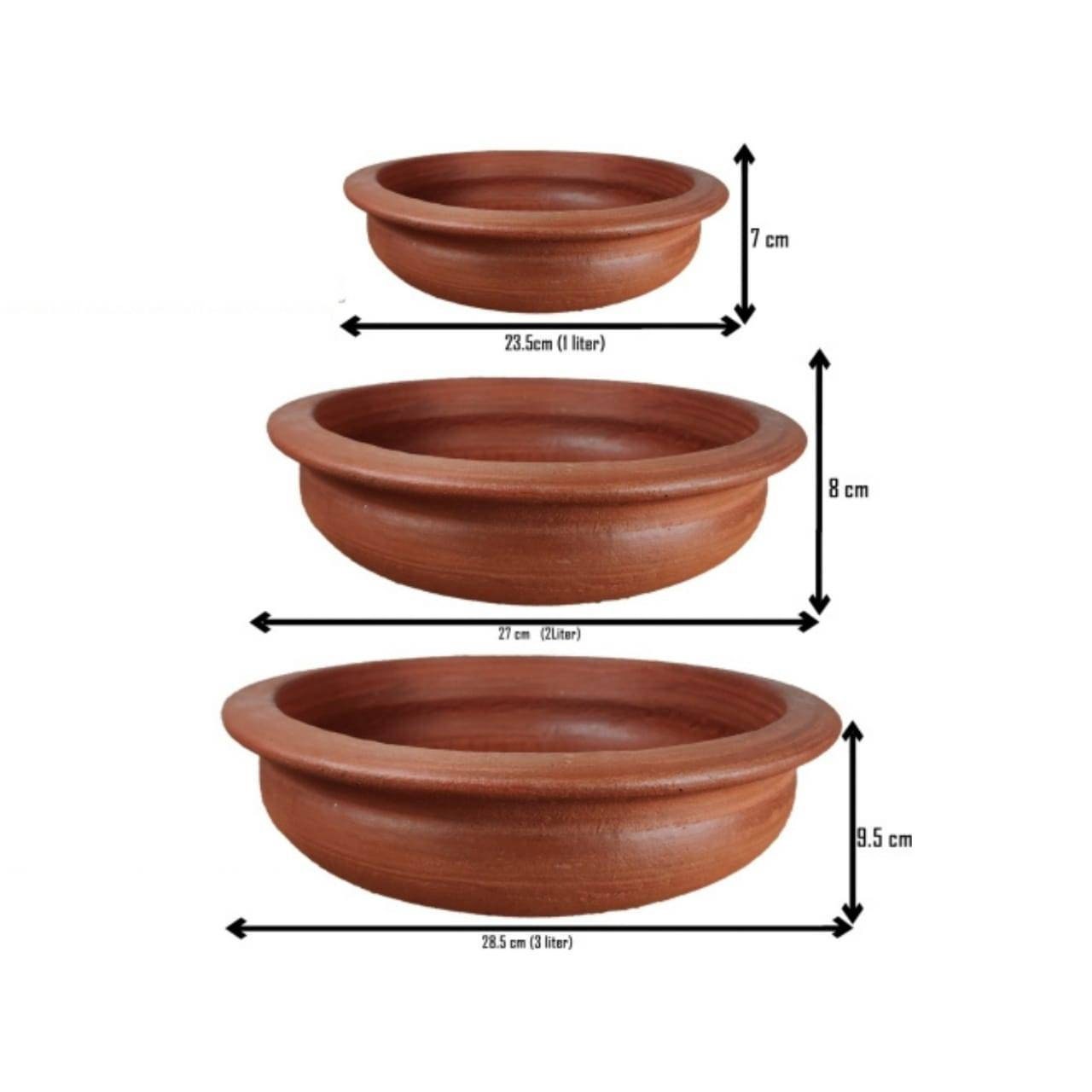 Earthenware Cooking Pot Clay Pots for Cooking Healthy Preseasoned
