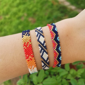 Miyuki Bead Macrame Bracelet – Boho & Chic – Everyday Jewelry – Customizable Handmade Gift